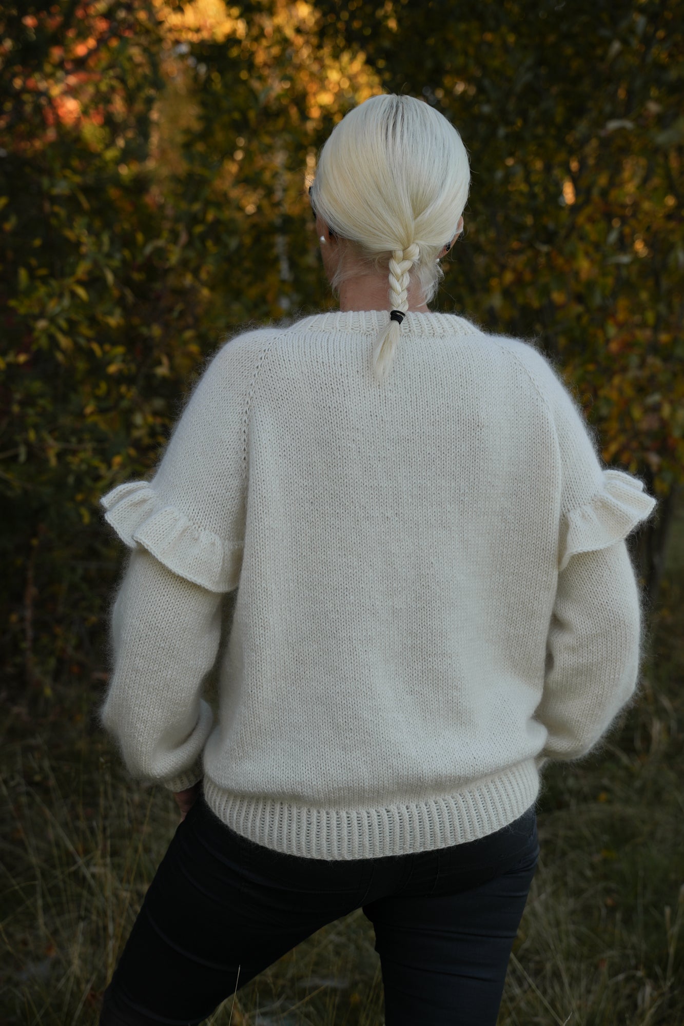 SeidenSpinn Pullover Frau