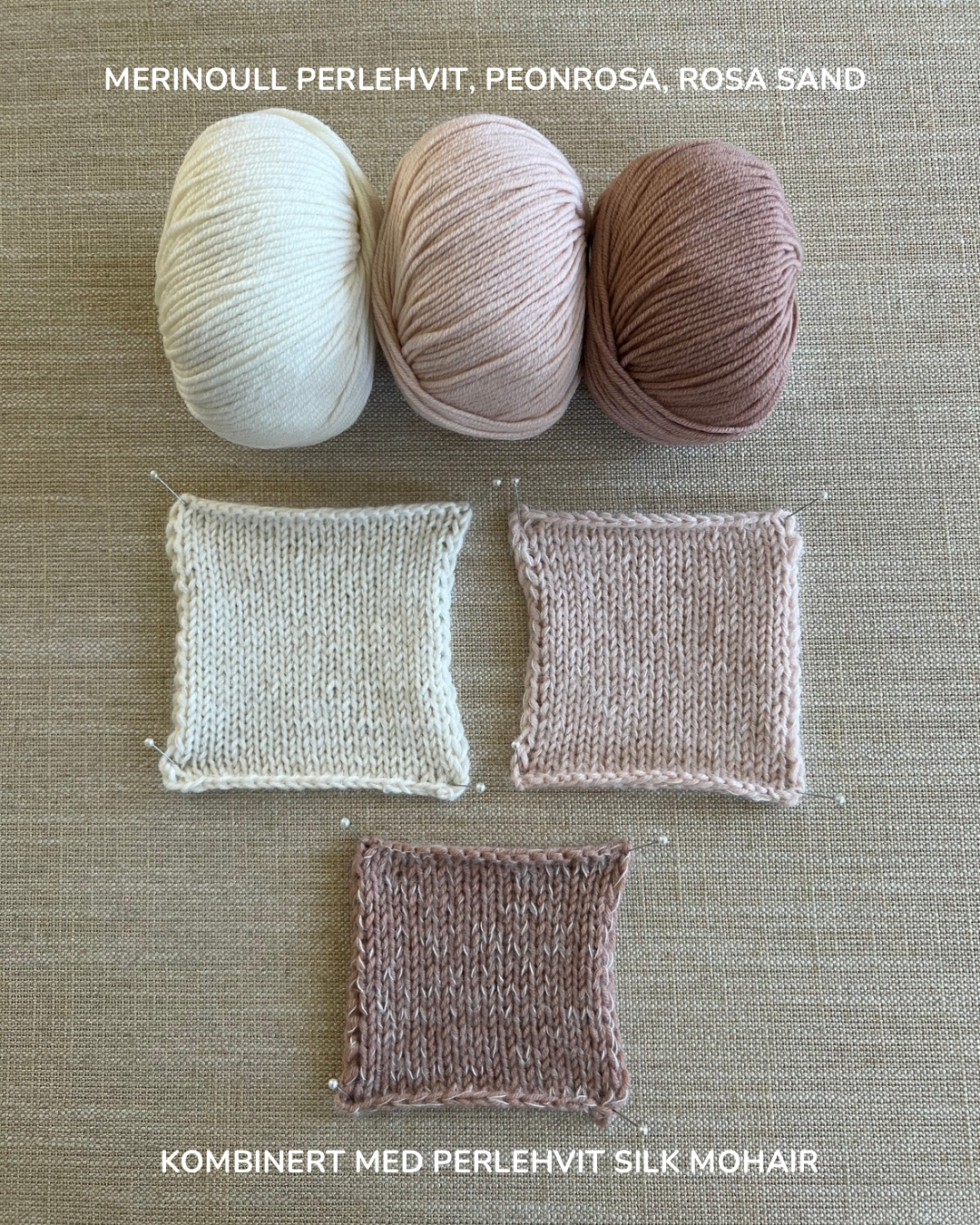 Silk Mohair - Perlehvit 005