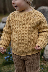 FlaxField ButtonSweater