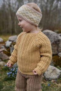 LinÅker Button Sweater (knitting package)