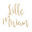 LilleMiriam / Knitting patterns and yarn logo