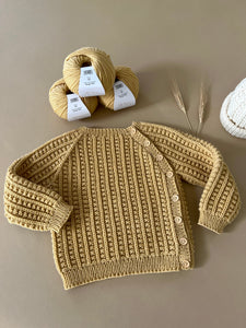 LinÅker Button Sweater (knitting package)