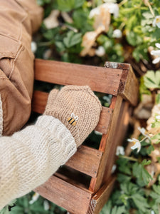 Apple Blossom Mittens (Danish)