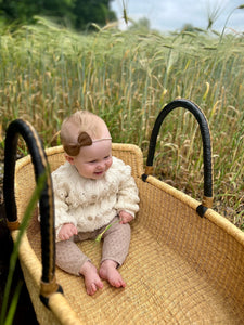 Chestnut Button Cardigan (Danish)