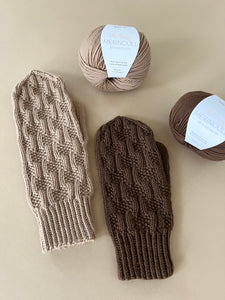 GarnLænke Mittens / Adult (Danish)