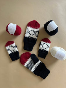 Norwegian Dream Mittens all sizes