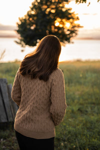 GarnLenke Sweater / Women (knitting package)