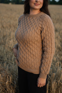 GarnLenke Sweater / Women (knitting package)