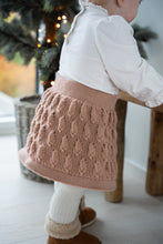 Load image into Gallery viewer, Chestnut Button Skirt (knitting package)
