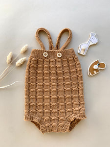 Oak Walnut Romper